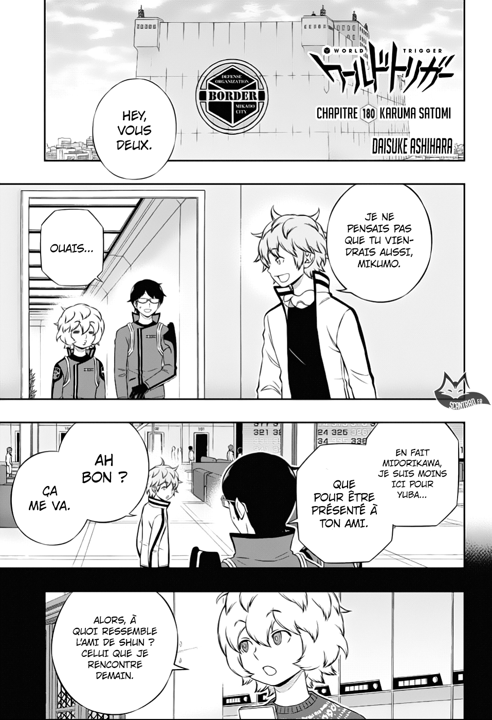 World Trigger: Chapter 180 - Page 1